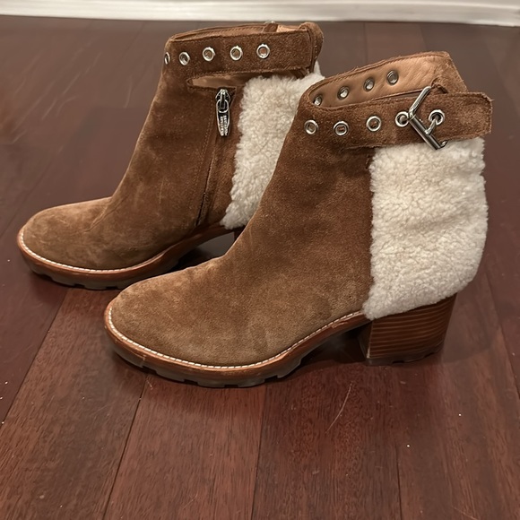 Shearling brown boot - Picture 2 of 4